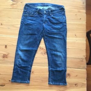 Citizens of Humanity cropped skinny jeans size 28